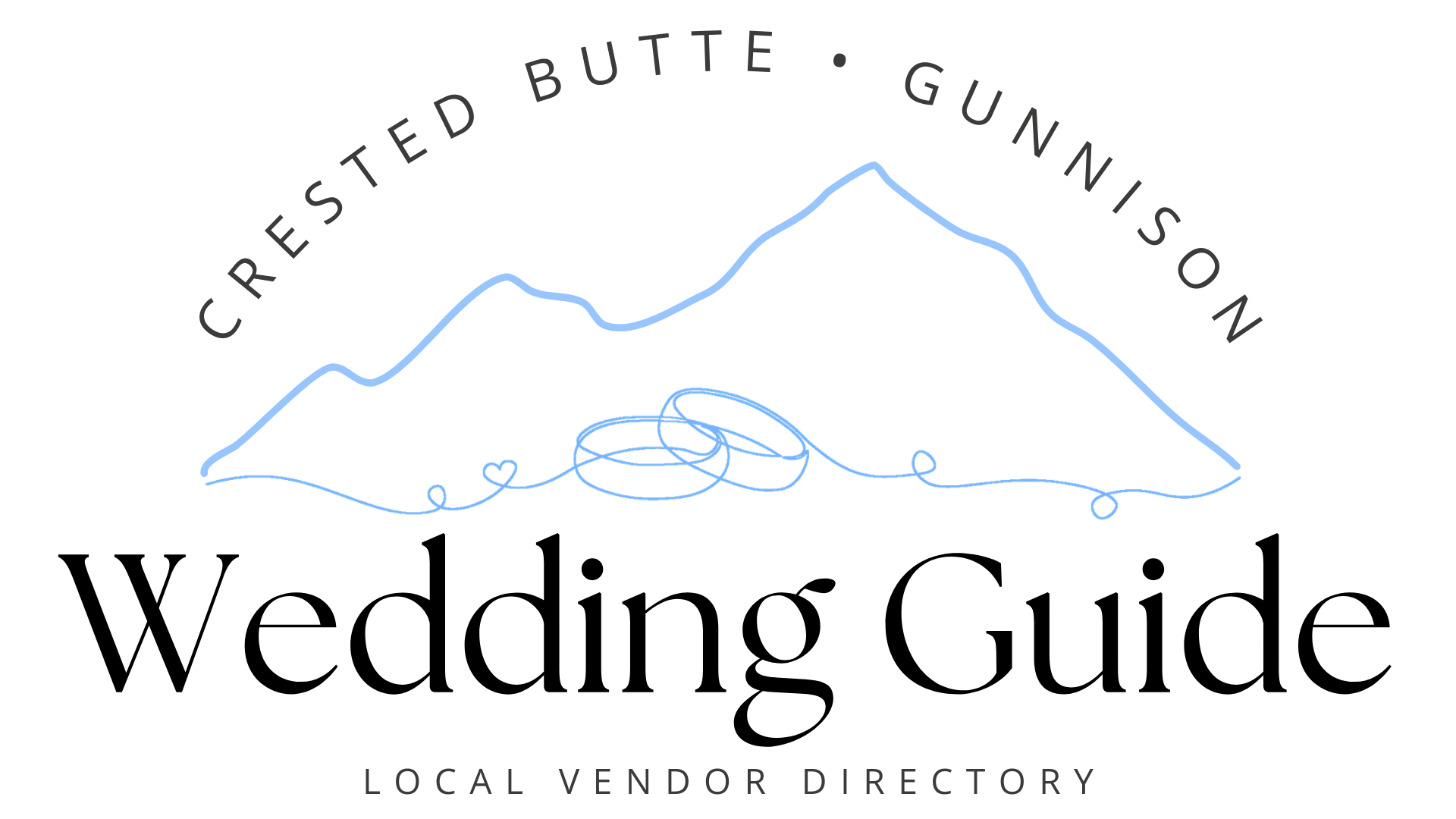 Crested Butte Gunnison Wedding Guide local vendor directory logo