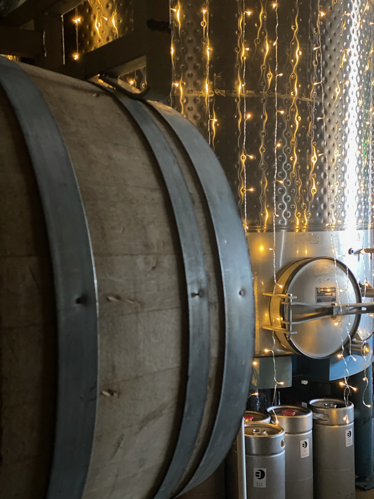 Winery barrel wedding venue